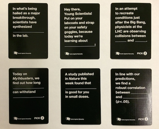 Illustration for article titled Cards Against Humanity is getting a dose of Science, Right Now!